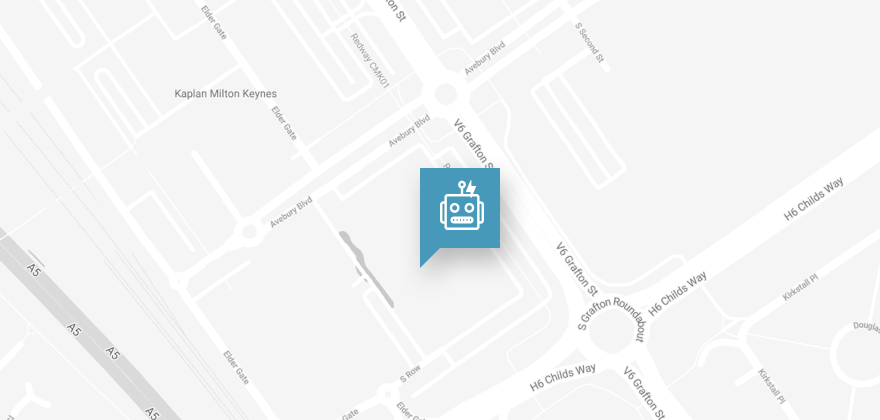 map milton keynes